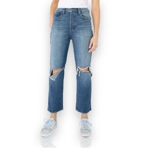 31" Modern American Highland High Waist Boyfriend Jeans Denim Laredo